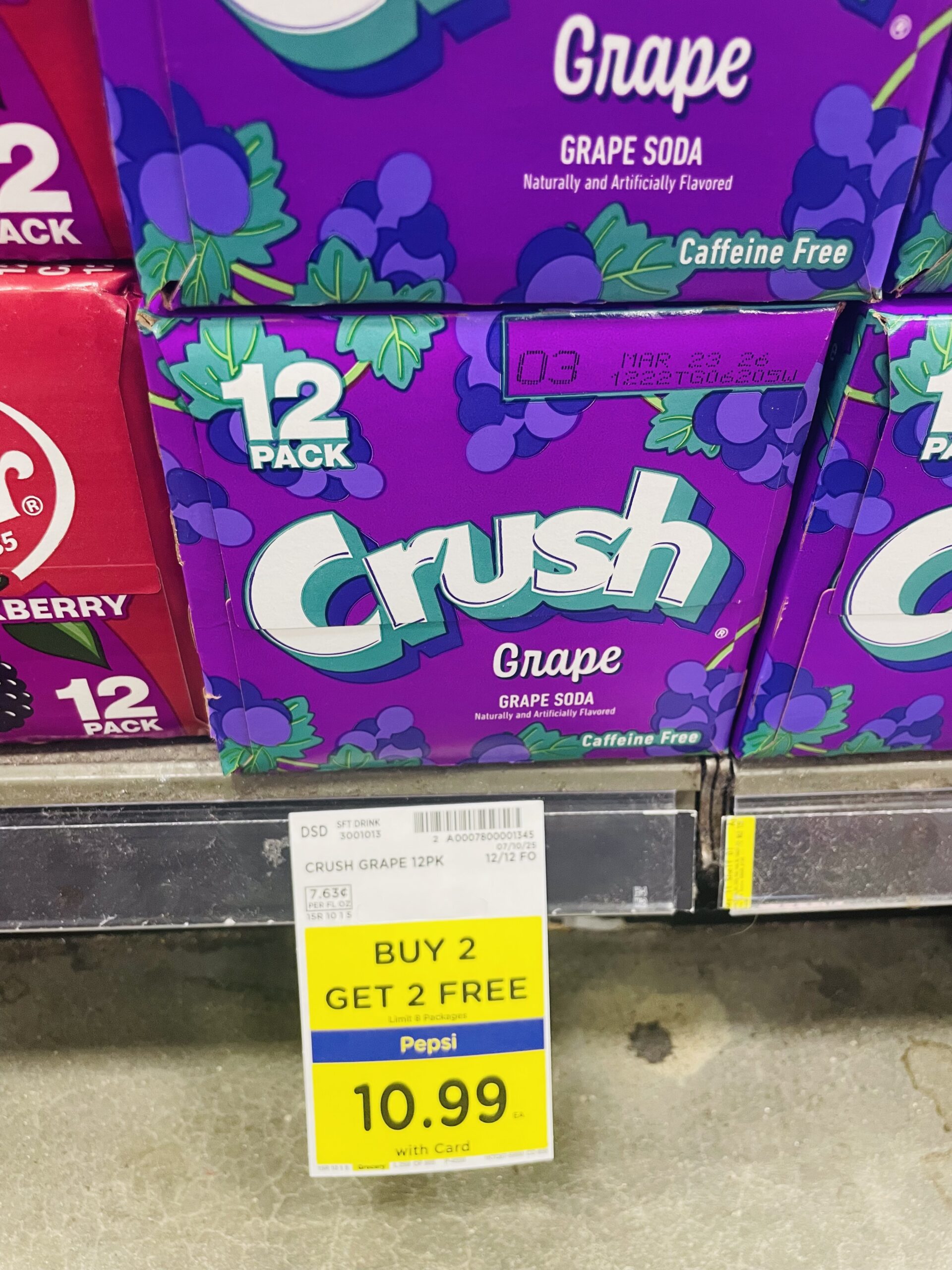 soda 12 pack kroger shelf image (35)