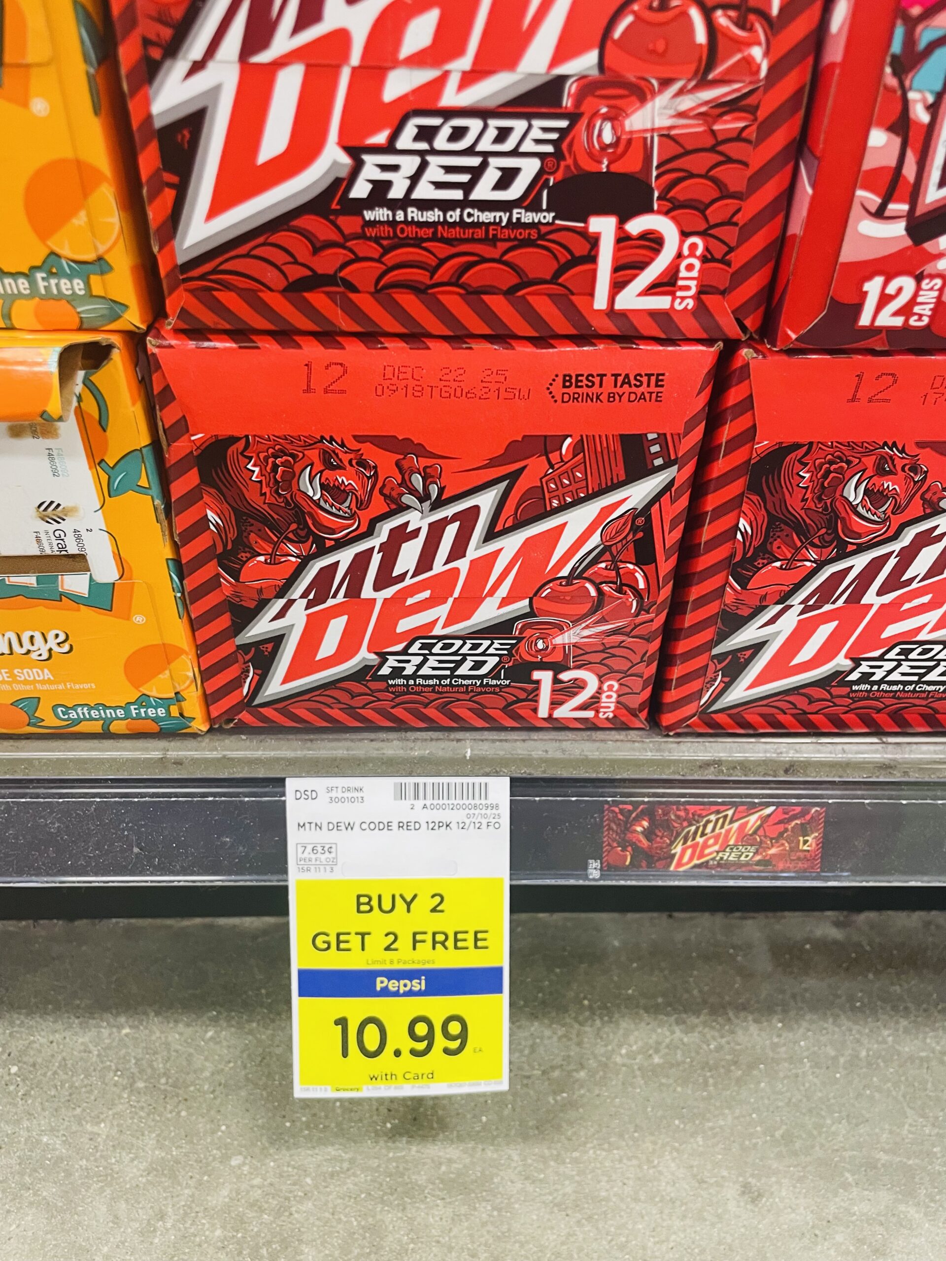 soda 12 pack kroger shelf image (35)