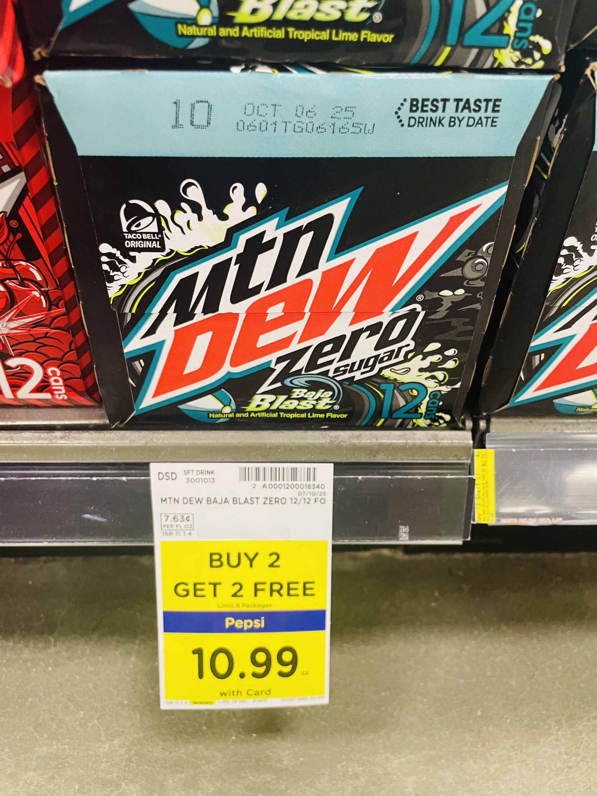 soda 12 pack kroger shelf image (35)