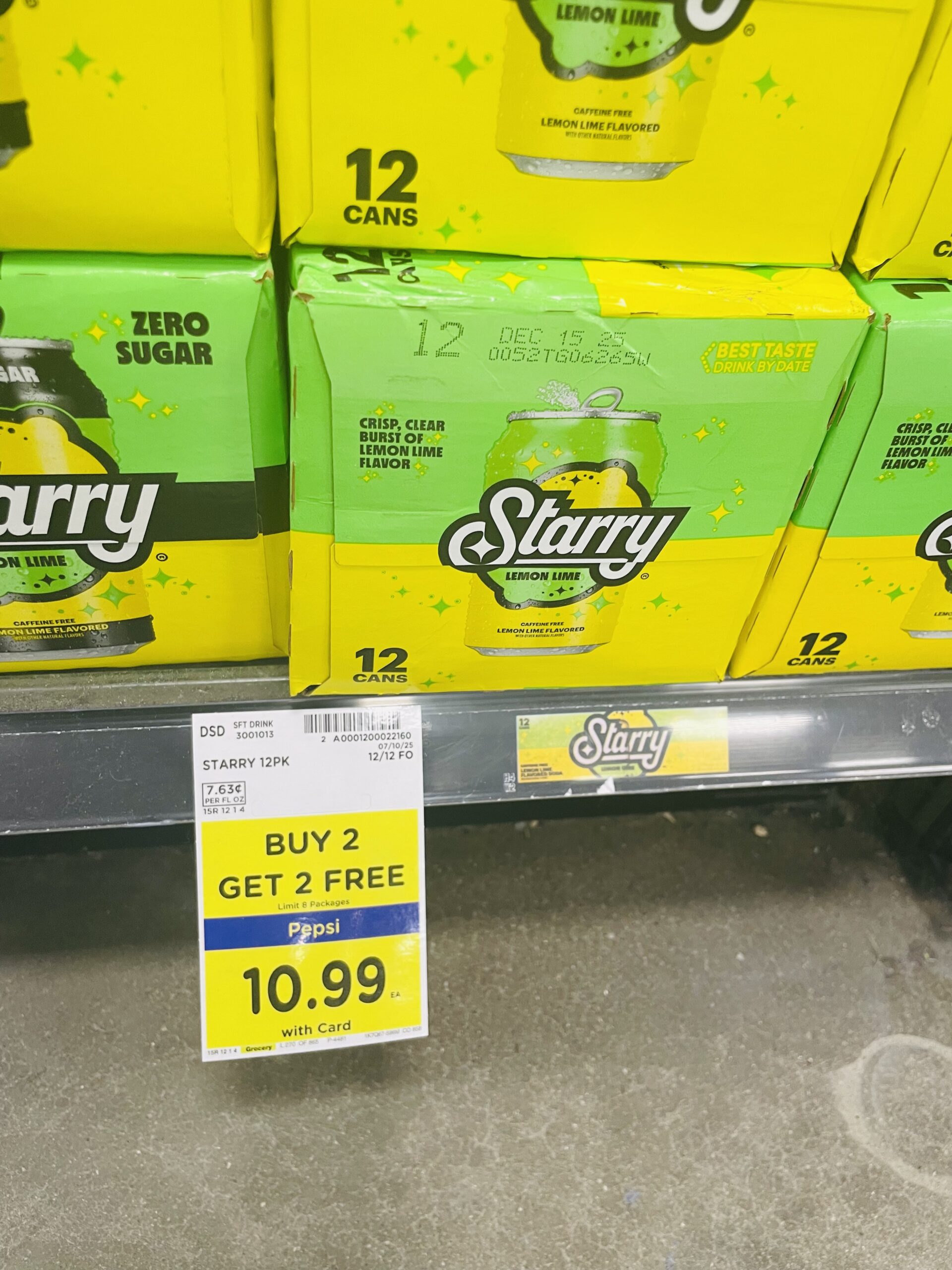soda 12 pack kroger shelf image (35)