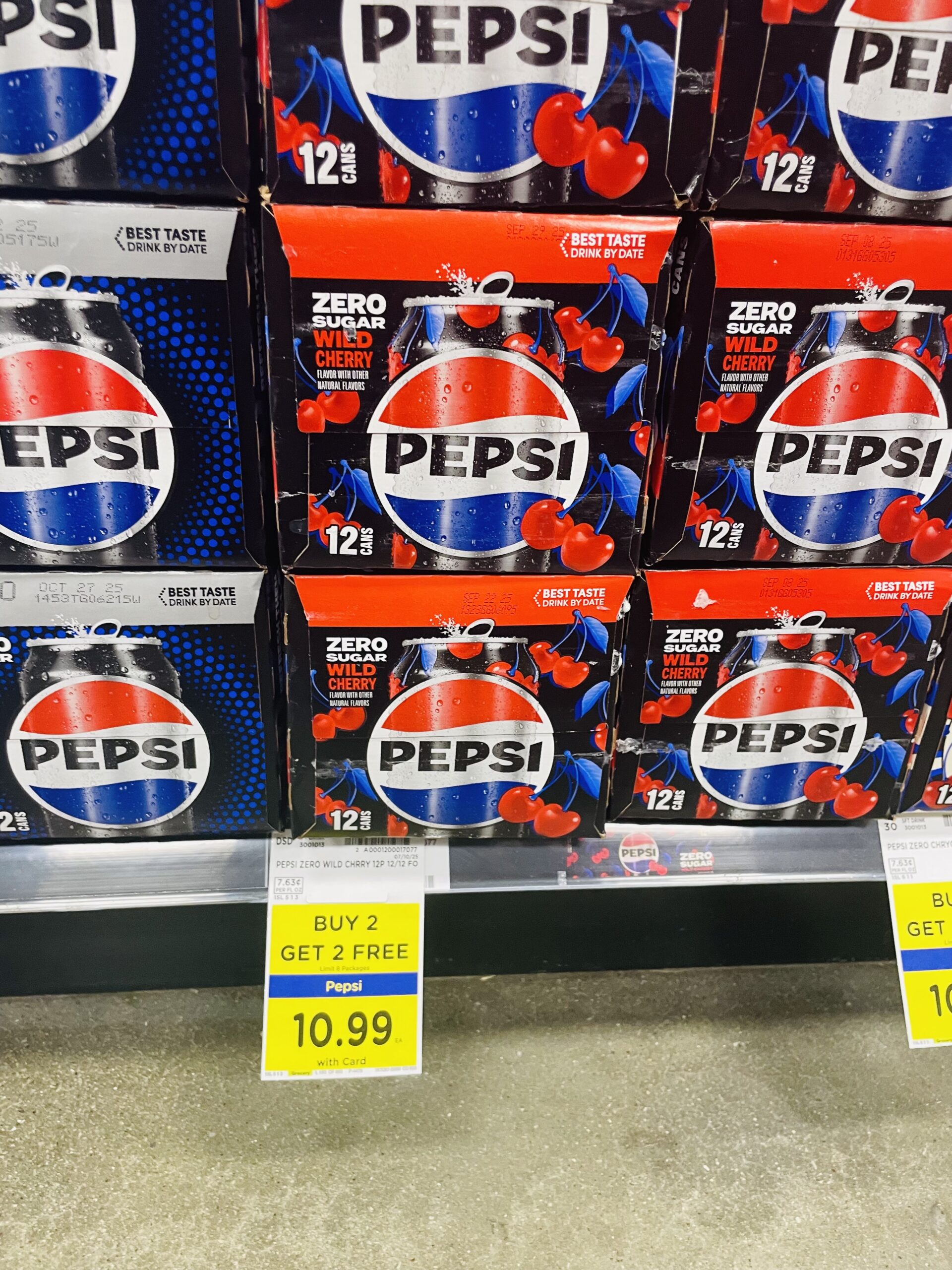 soda 12 pack kroger shelf image (35)