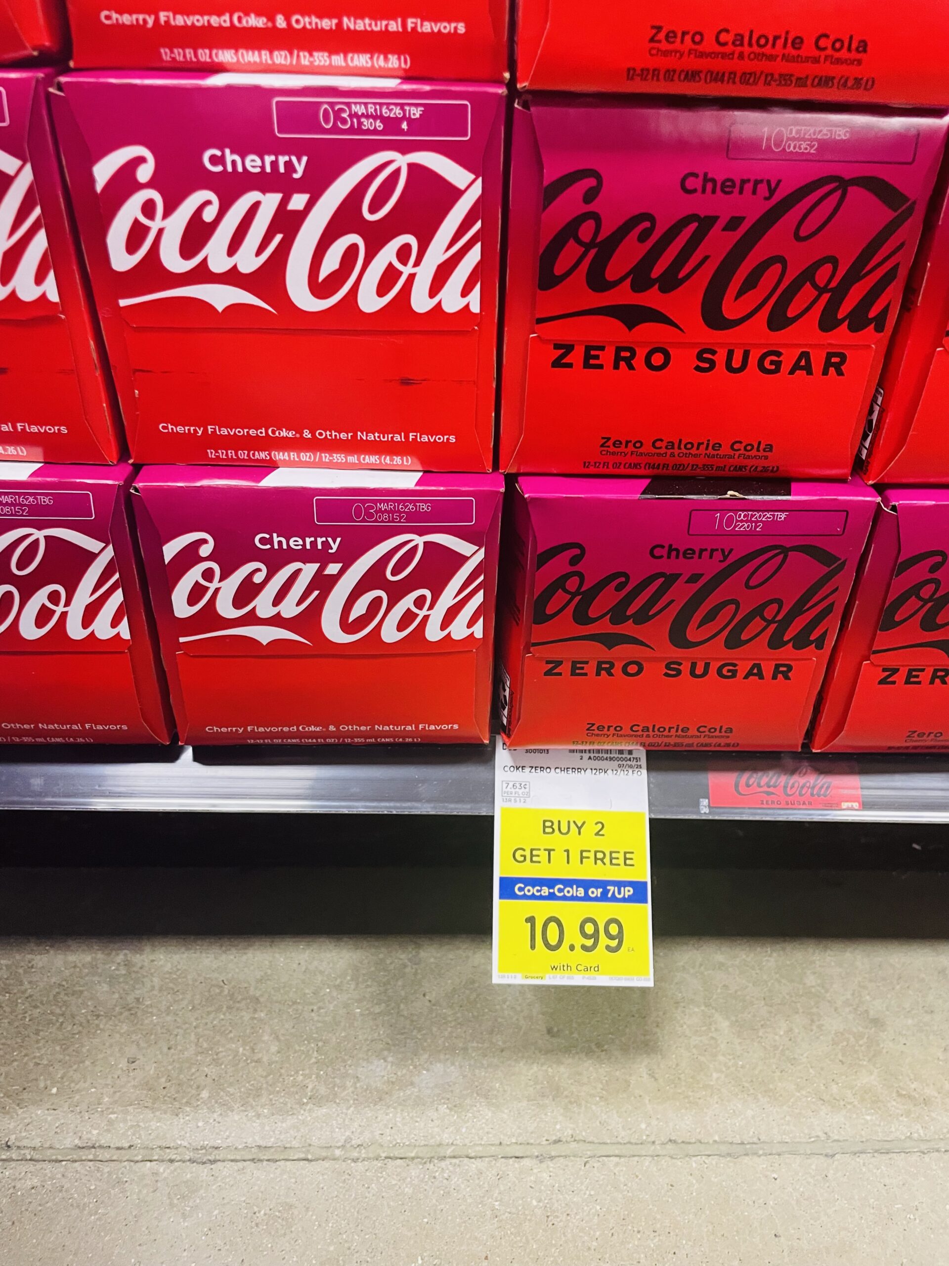 soda 12 pack kroger shelf image (35)