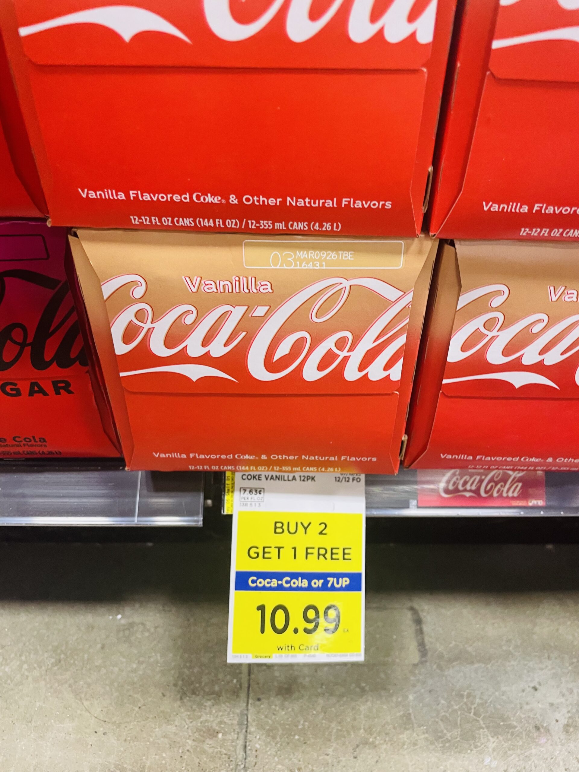 soda 12 pack kroger shelf image (35)