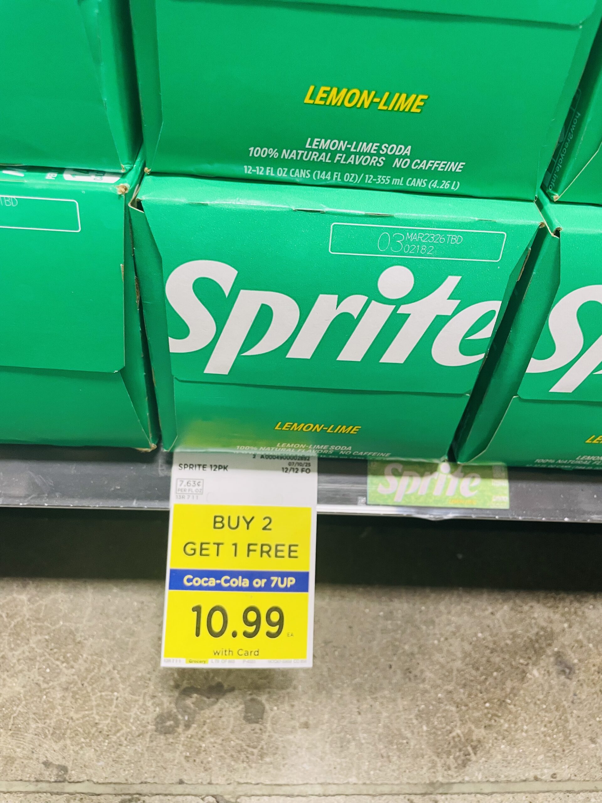soda 12 pack kroger shelf image (35)