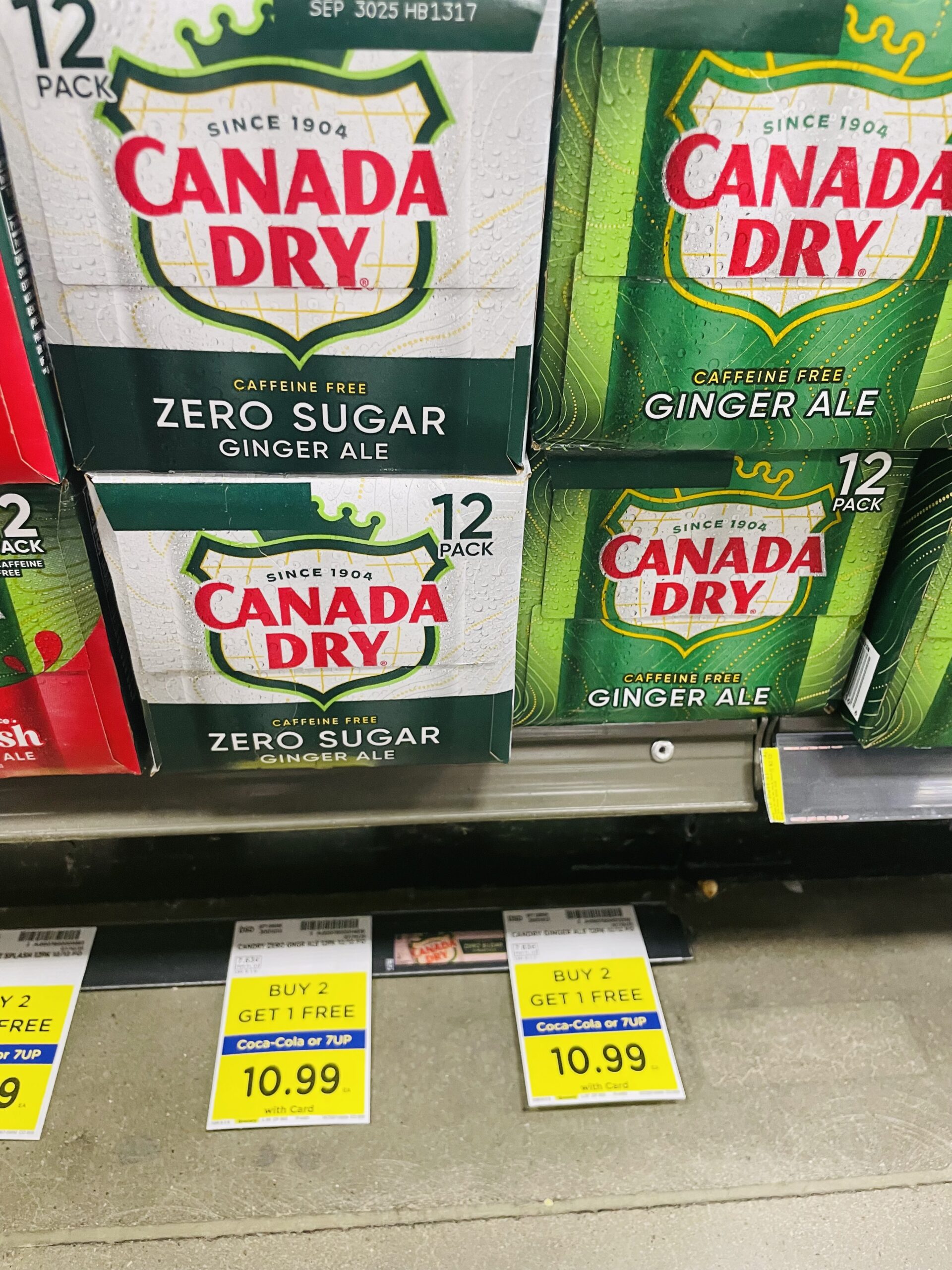 soda 12 pack kroger shelf image (35)