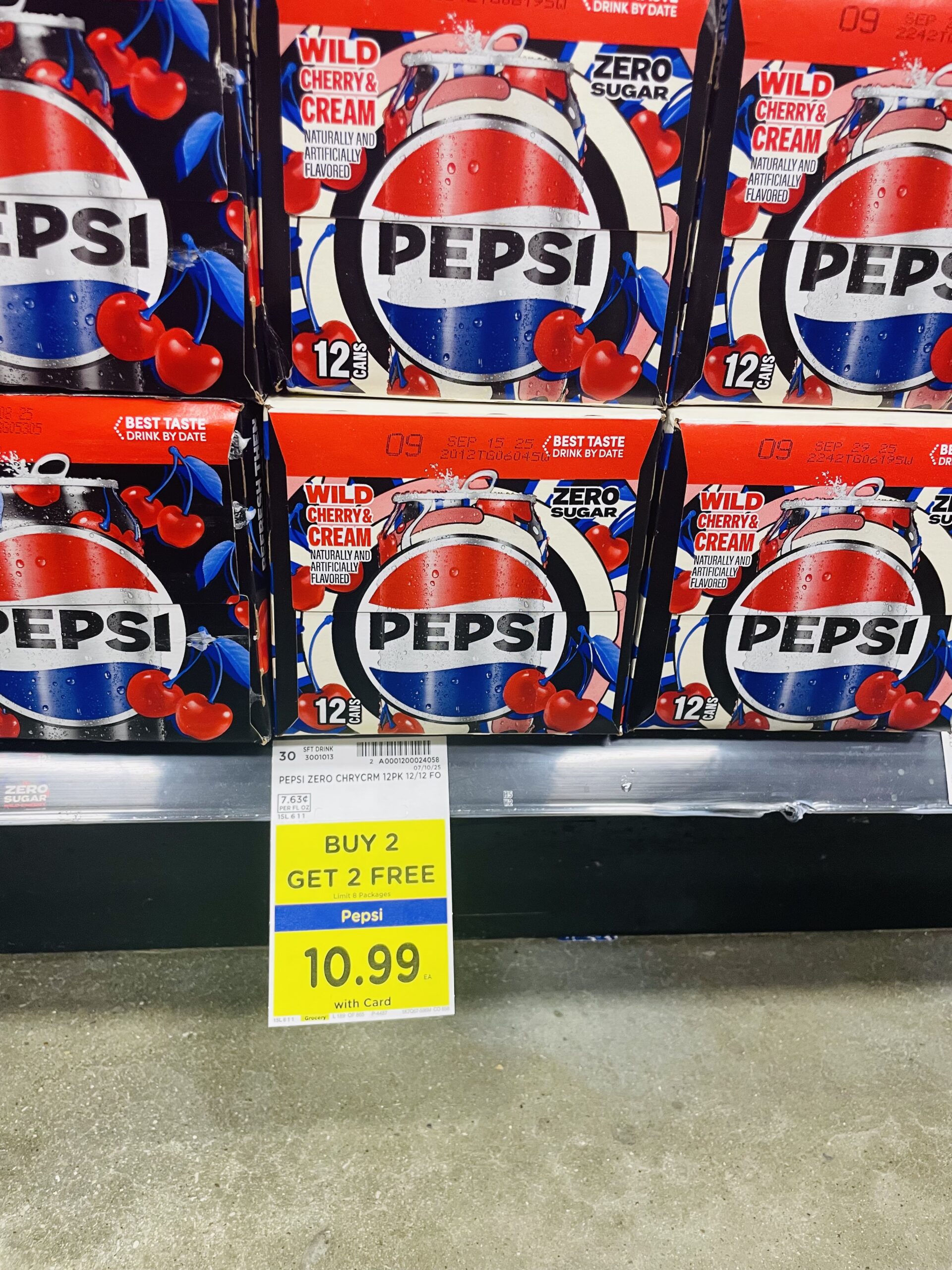 soda 12 pack kroger shelf image (35)