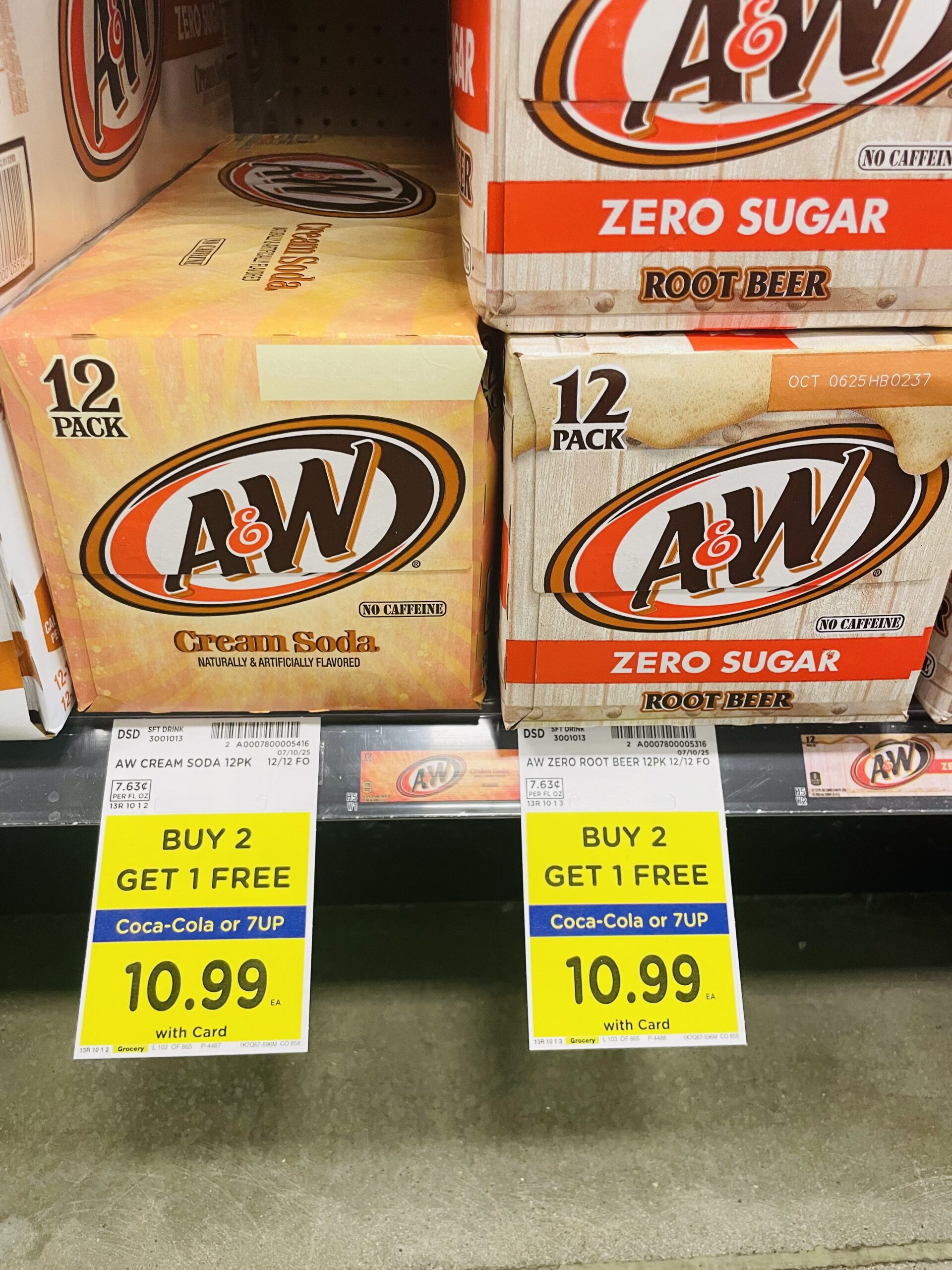 soda 12 pack kroger shelf image (35)