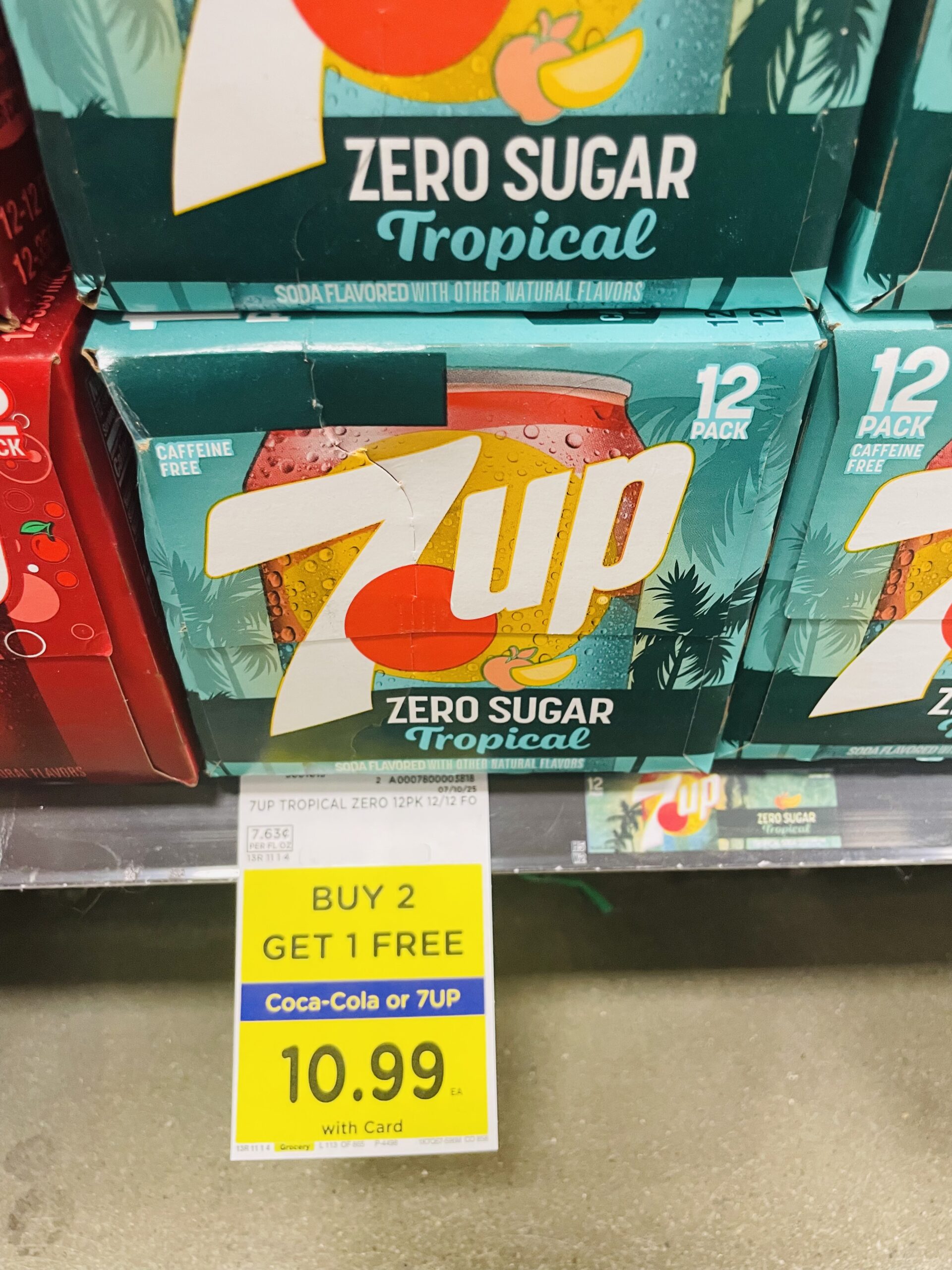 soda 12 pack kroger shelf image (35)