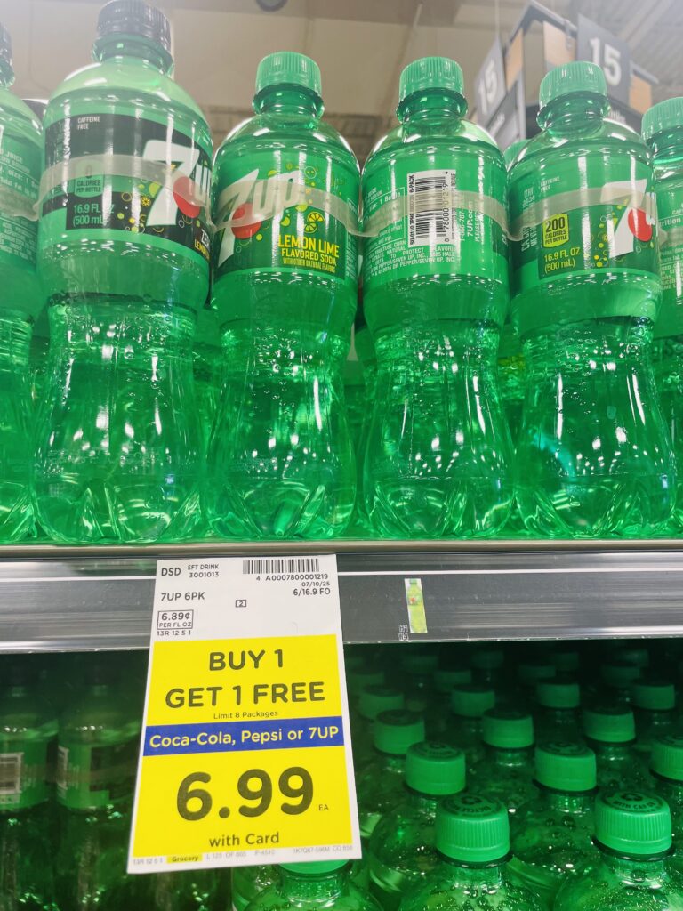 soda bottles kroger shelf image (1)
