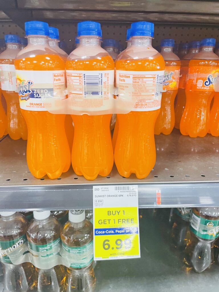 soda bottles kroger shelf image (1)