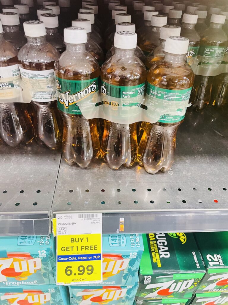 soda bottles kroger shelf image (1)