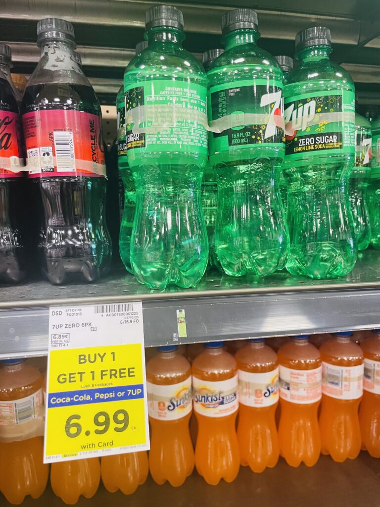 soda bottles kroger shelf image (1)