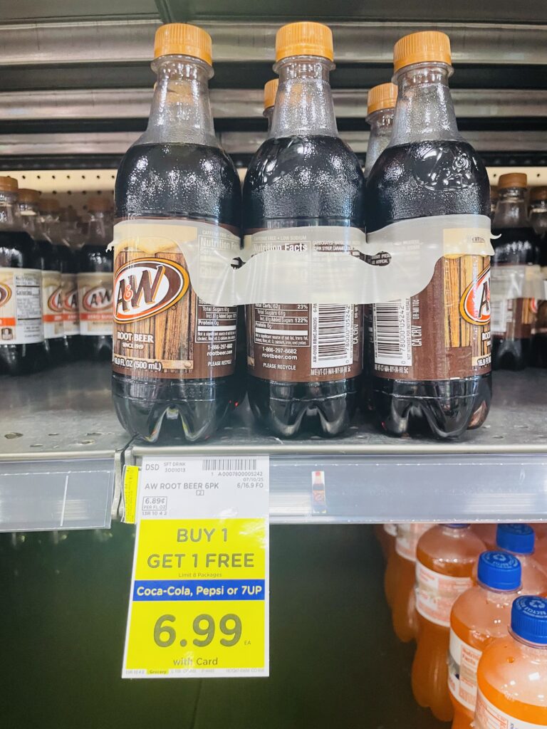 soda bottles kroger shelf image (1)