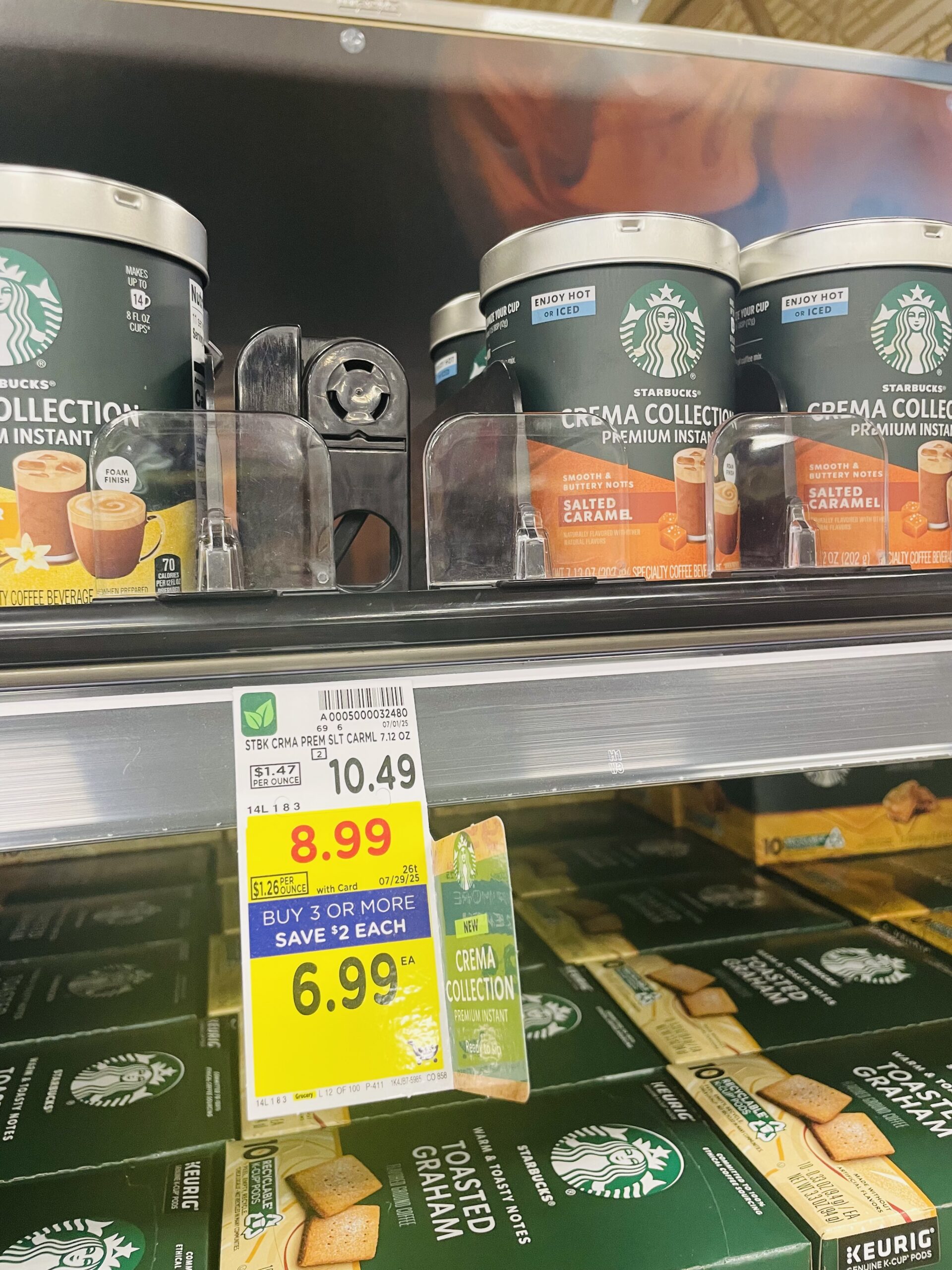 starbucks crema kroger shelf image (3)