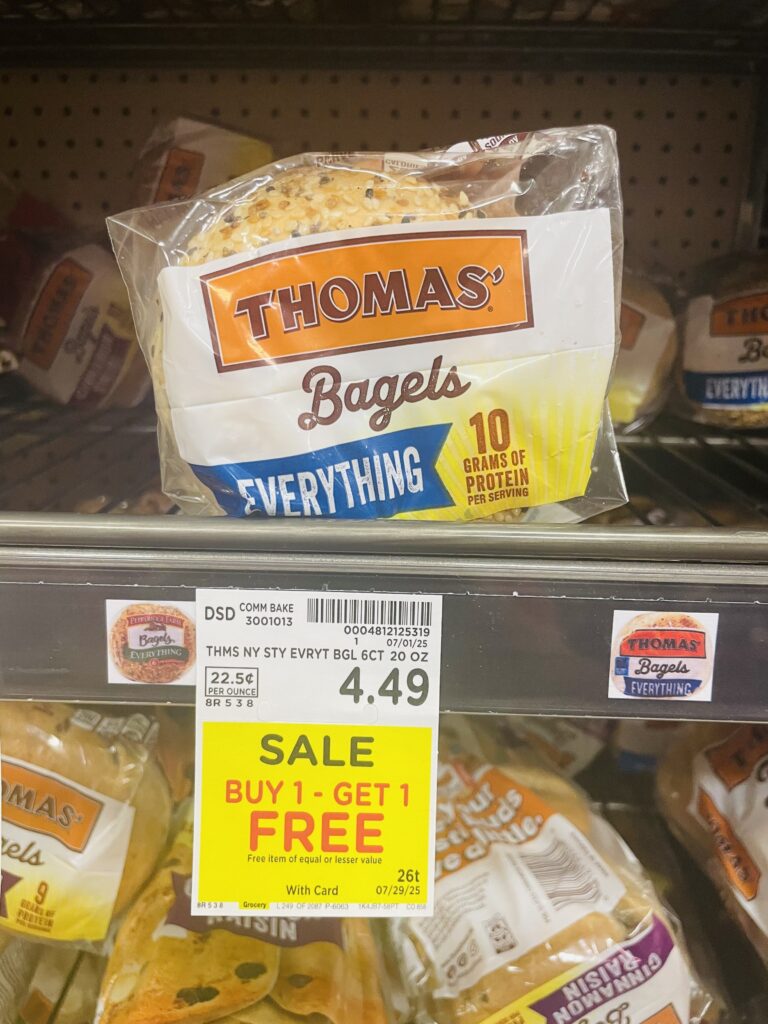 thomas swirl, muffins and bagels kroger shelf image (1)