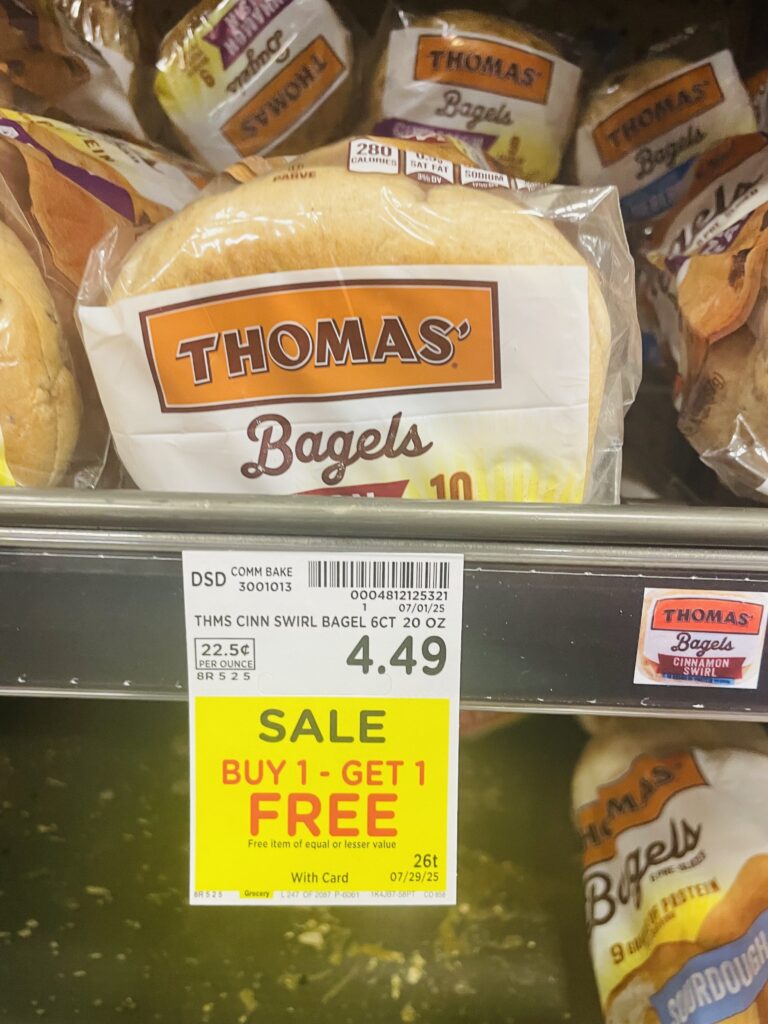 thomas swirl, muffins and bagels kroger shelf image (1)