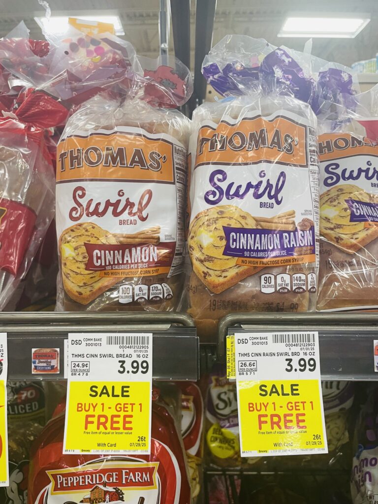 thomas swirl, muffins and bagels kroger shelf image (1)