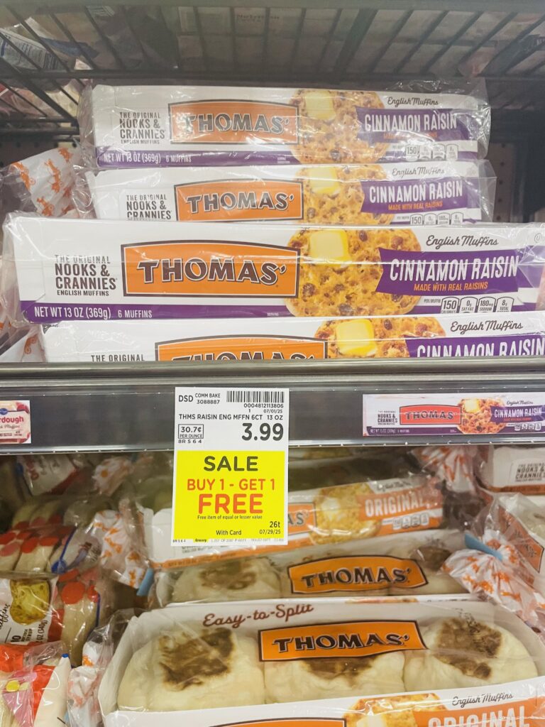 thomas swirl, muffins and bagels kroger shelf image (1)