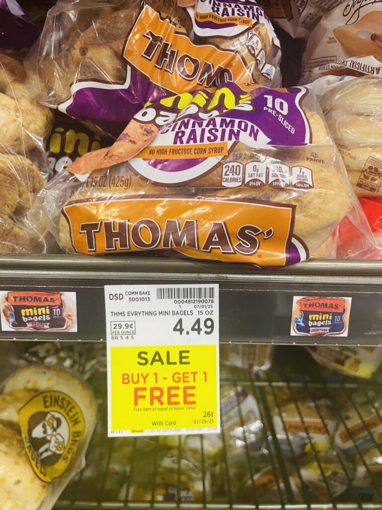 thomas swirl, muffins and bagels kroger shelf image (1)