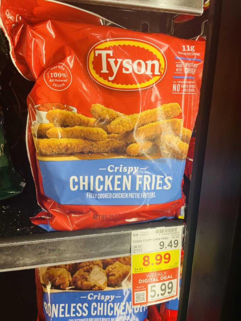 tyson chicken kroger shelf image (1)