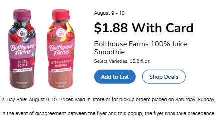 Kroger 2 Day Sale