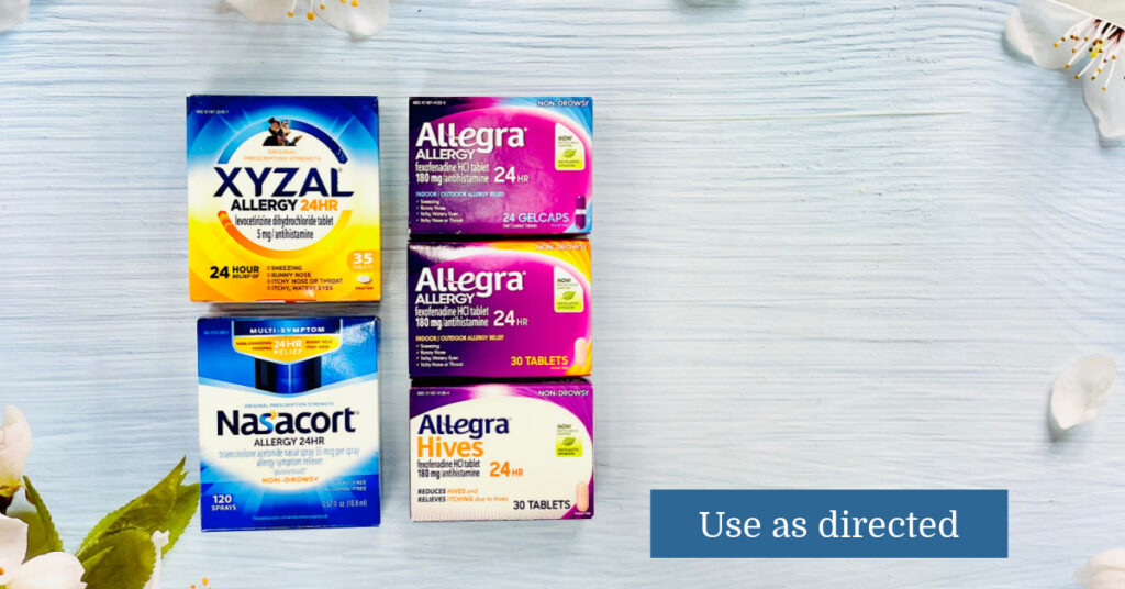 Allegra Xyzal and Nasacort Kroger