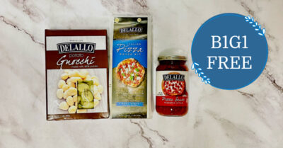 Delallo Gnocchi, Pizza Dough Kit and Sauce kroger Krazy