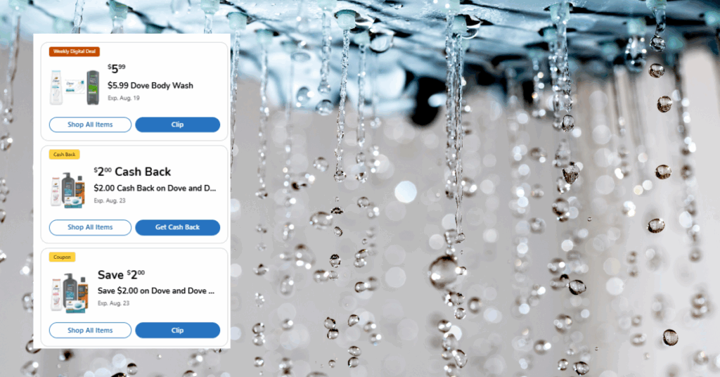Dove Kroger Digital Coupons
