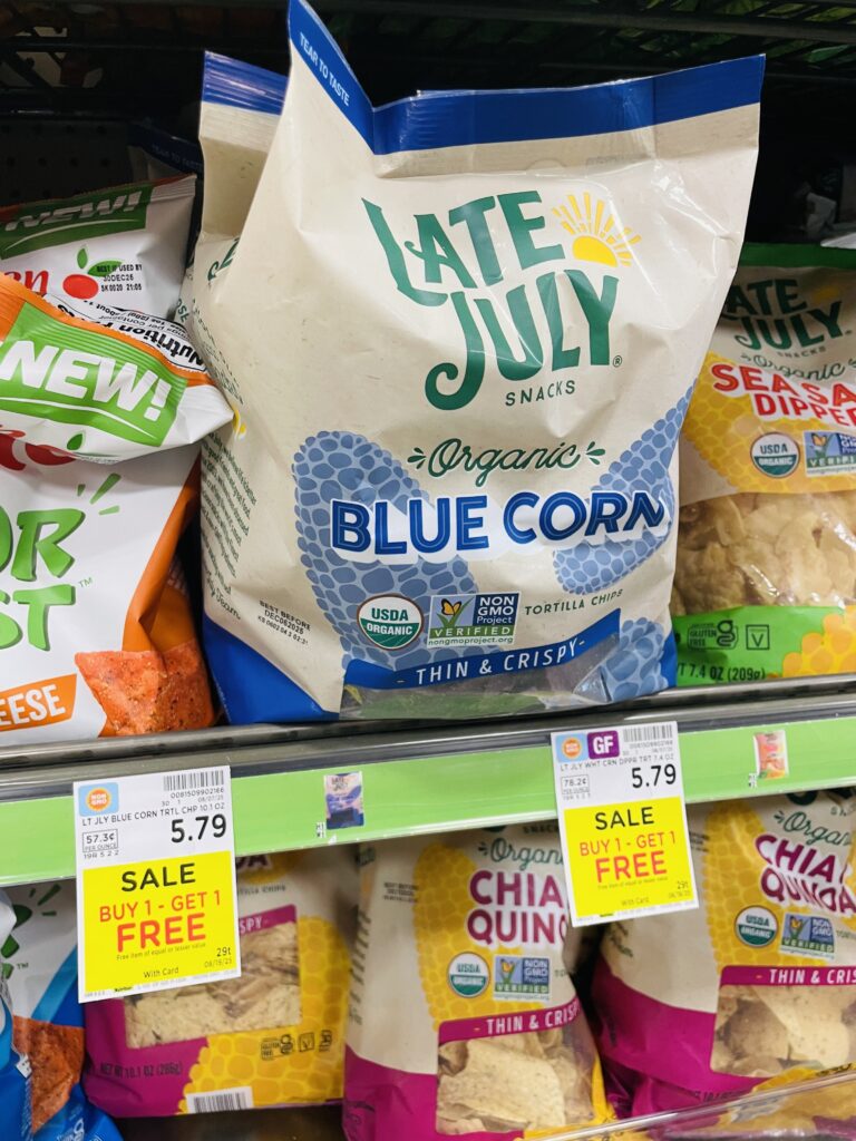Late July Tortilla Chips Kroger Shelf Image