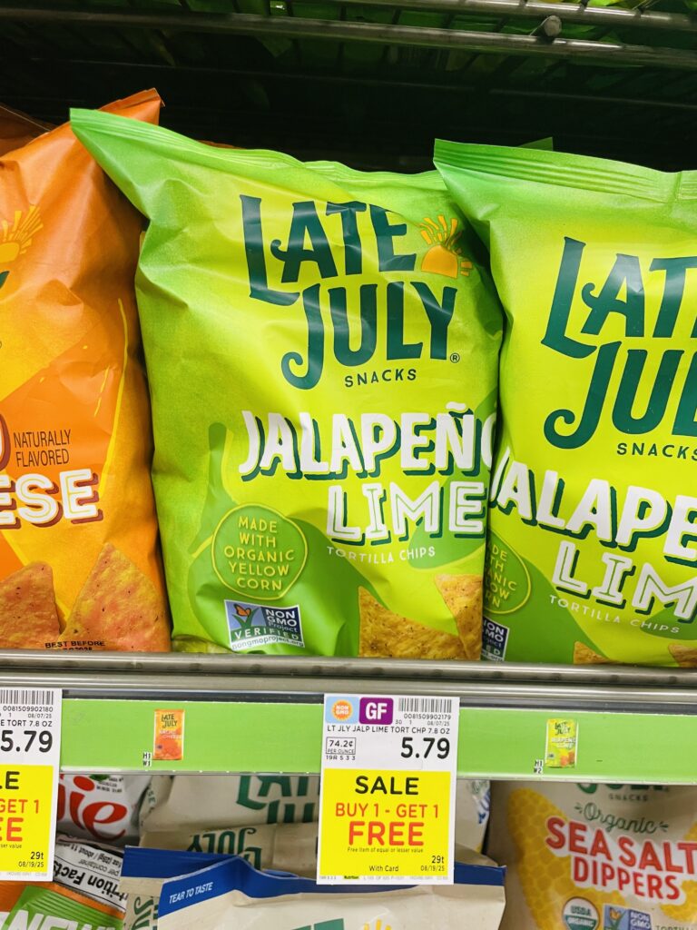 Late July Tortilla Chips Kroger Shelf Image