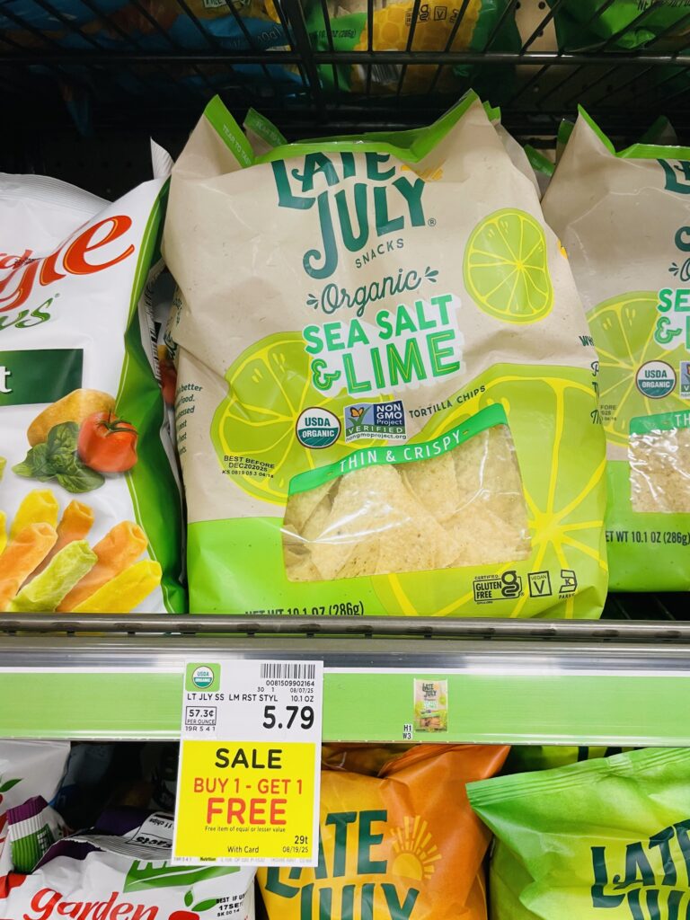 Late July Tortilla Chips Kroger Shelf Image