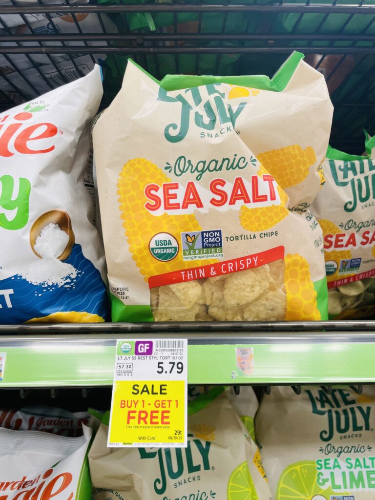 Late July Tortilla Chips Kroger Shelf Image