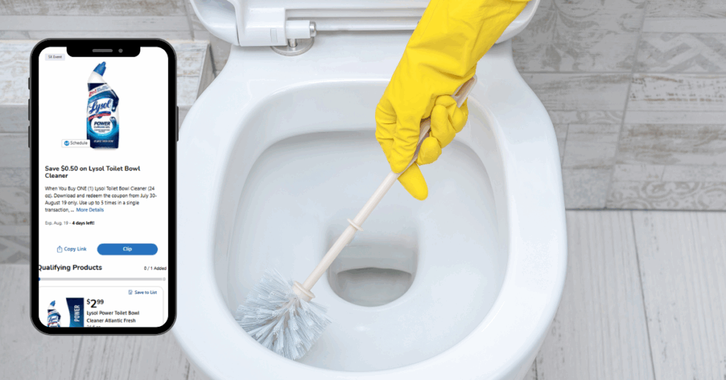 Lysol Toilet Bowl Cleaner Kroger Digital Coupon
