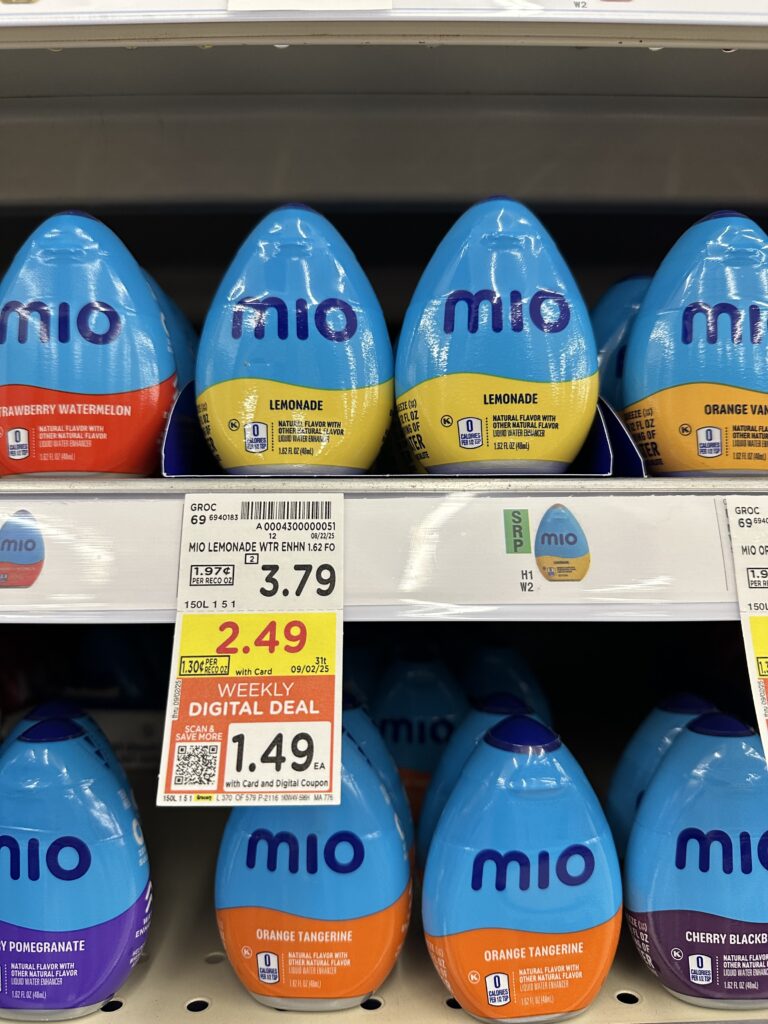 Mio water enhancers kroger shelf image 