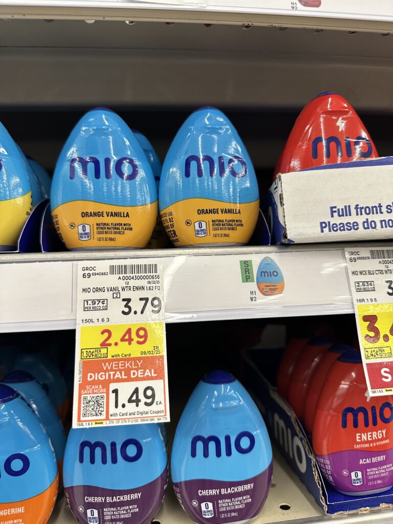 Mio water enhancers kroger shelf image 