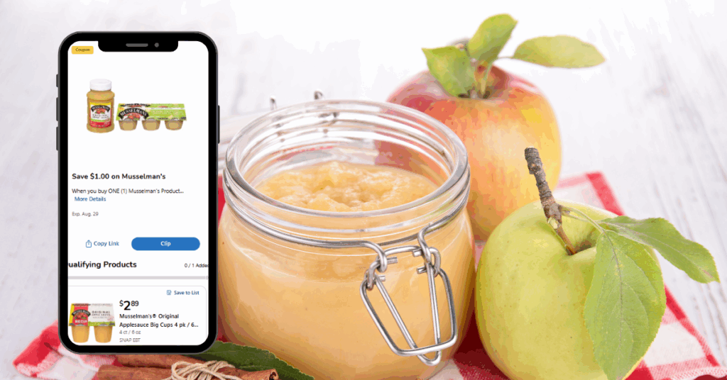 Musselman's Apple Sauce Kroger Digital Coupon