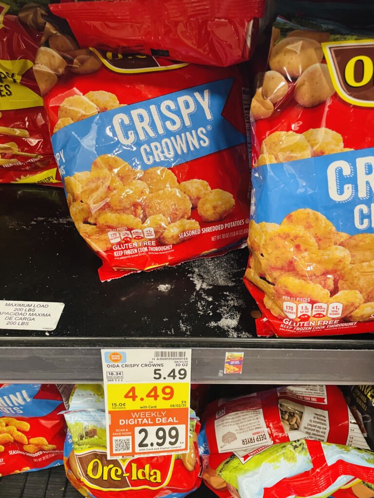 Ore-Ida Frozen Potatoes Kroger Shelf Image (1)