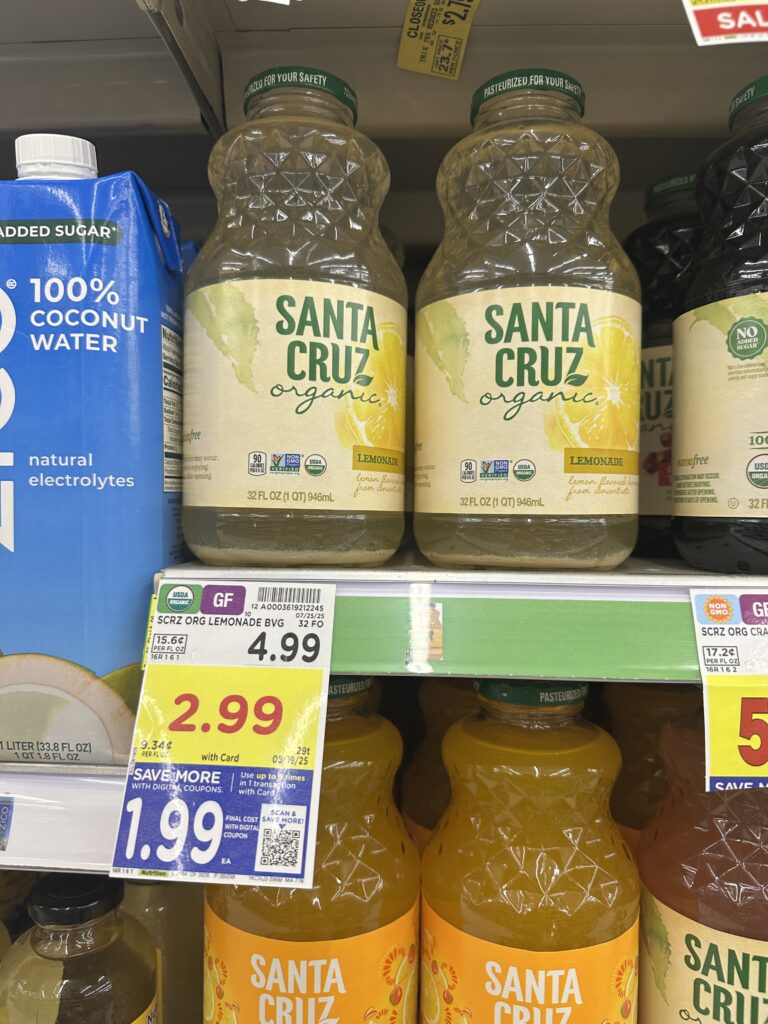 santa cruz Kroger shelf image