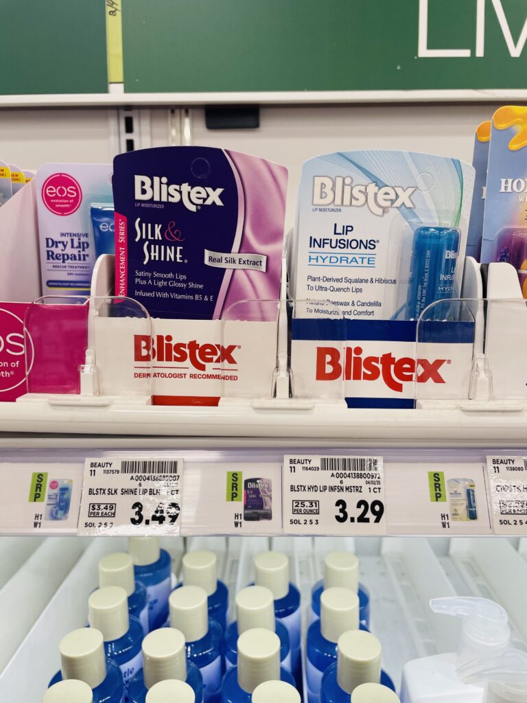 Blistex Kroger Shelf Image