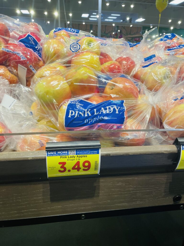 kroger bagged apples