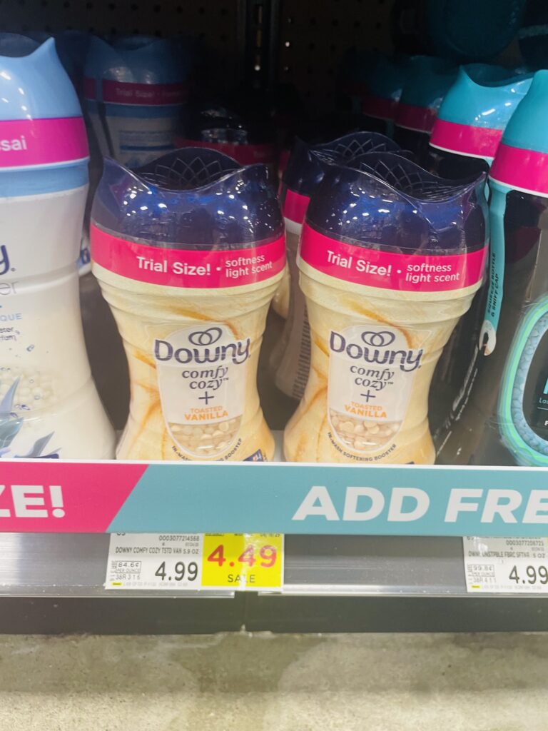 Downy Unstopables Kroger Shelf Image