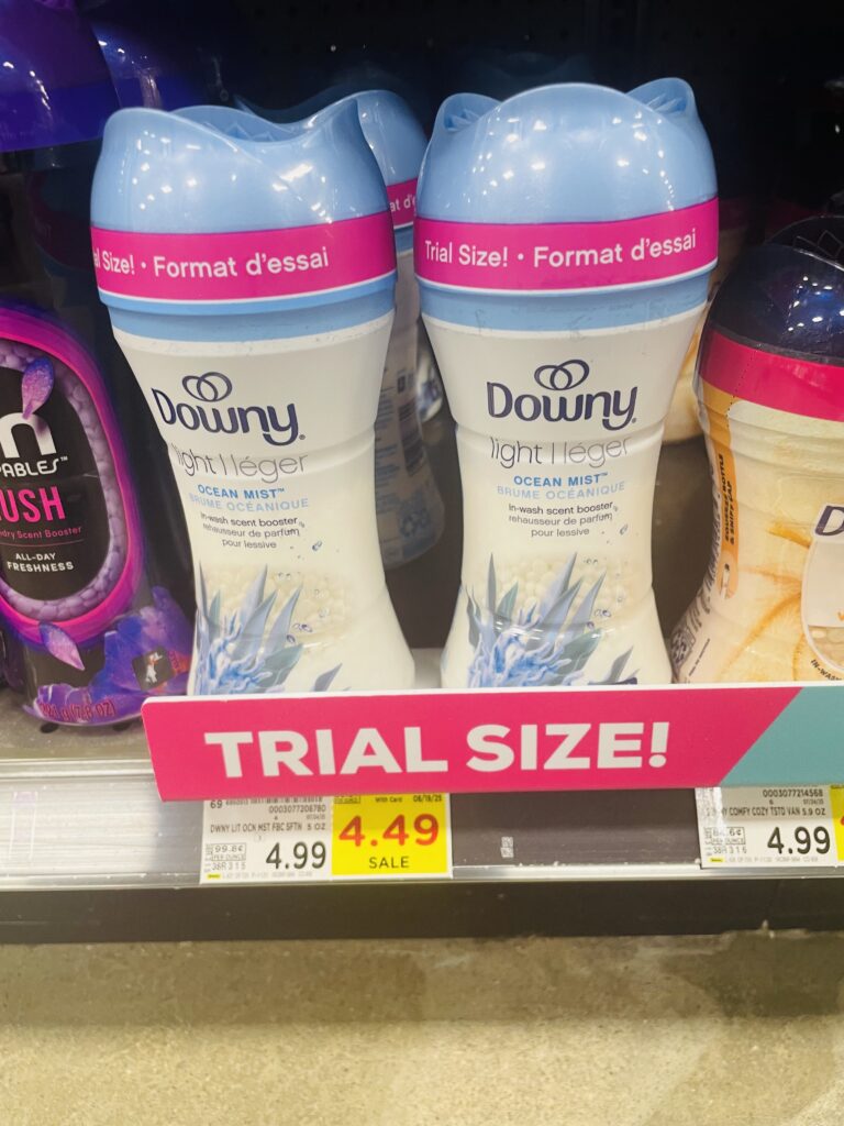 Downy Unstopables Kroger Shelf Image