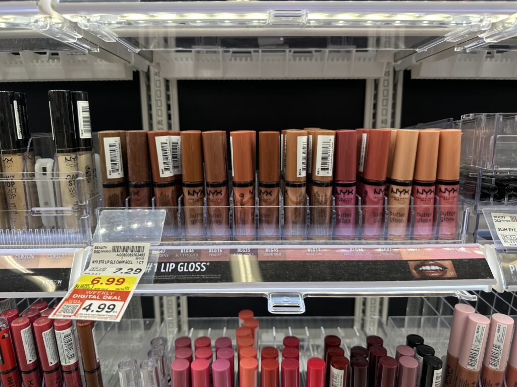 NYX Butter Lip Oil Kroger Shelf Image