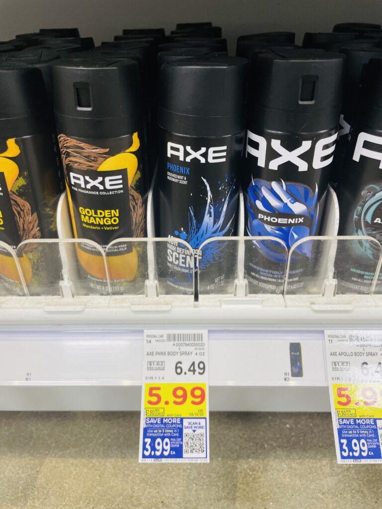axe kroger shelf image