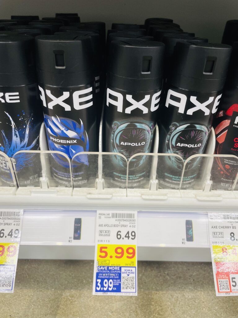 axe kroger shelf image