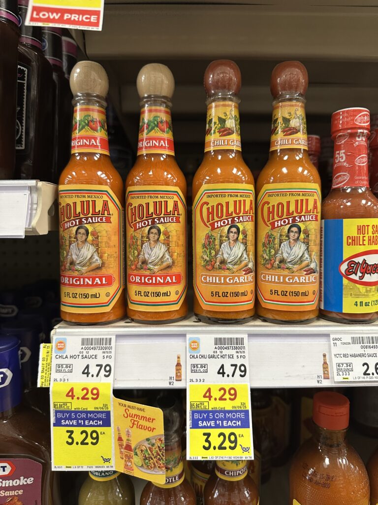 Cholula Kroger Shelf Image