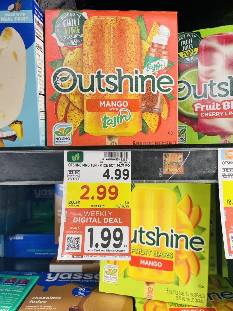 outshine bars kroger shelf image
