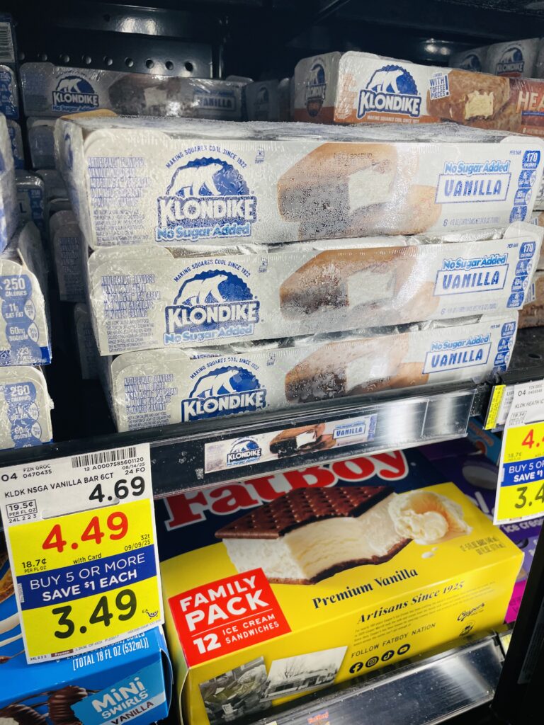 Klondike kroger shelf image