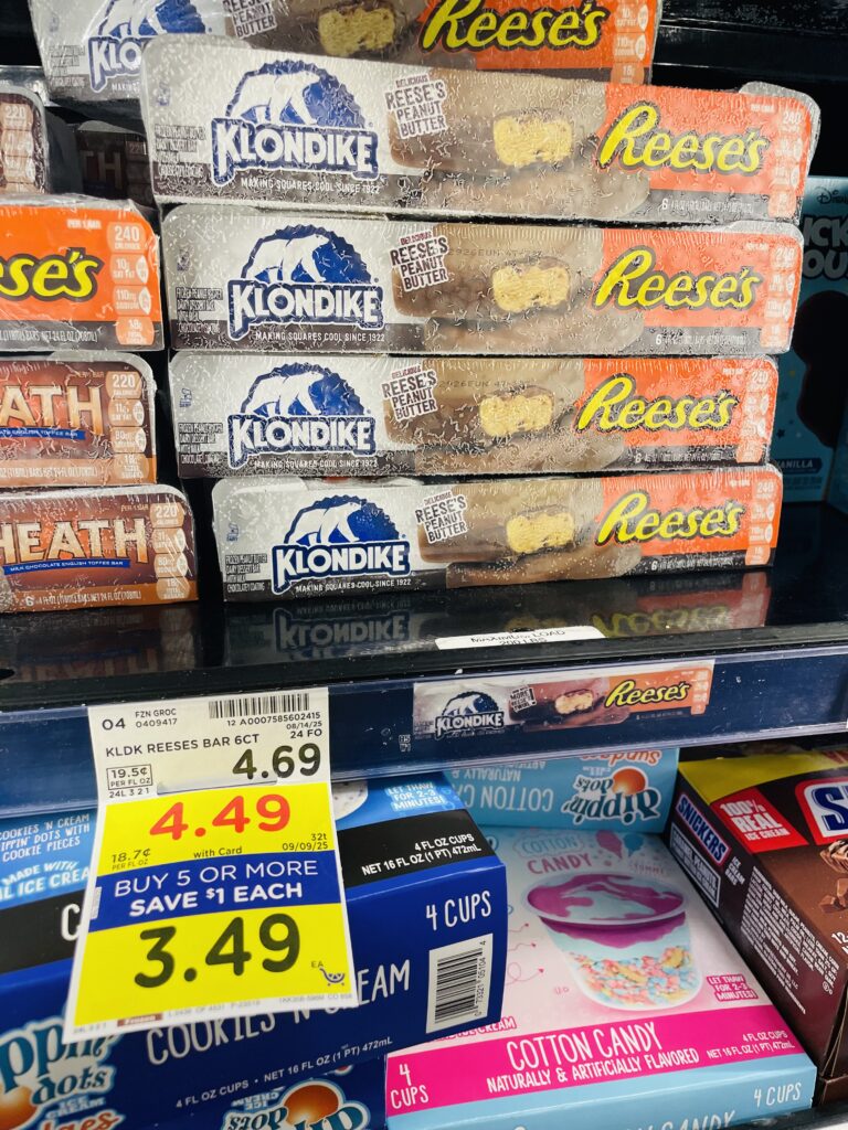 Klondike kroger shelf image