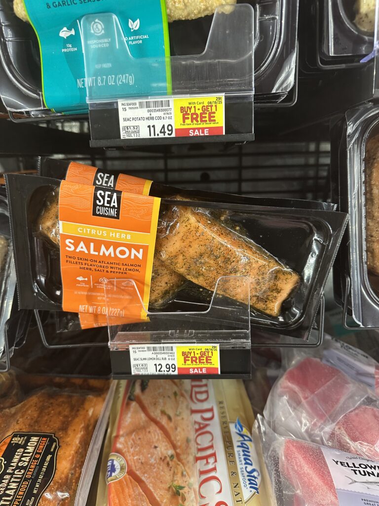 Sea Cuisine Kroger Shelf Image